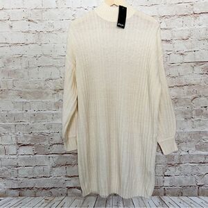 Nasty Gal cable knit sweater dress